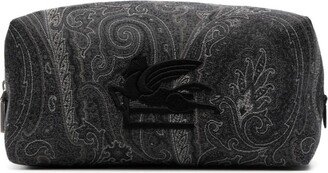 Necessaire Tex Paisley Logo Embroidery-AA