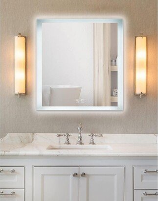 Tatayosi Square LED Backlit Bathroom Mirror - 35x35x1.5