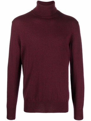 Turtleneck virgin wool jumper-AA