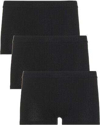 3 Pack Bookish Low Rise Boxer in Black