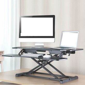 TygerClaw Sit-stand Desktop Workstation-AA