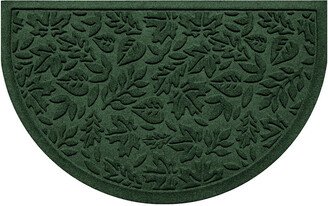 Water & Dirt Shield Fall Day Half-Round Door Mat