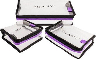 SHANY Traveling Makeup Artist Makeup Bag Set - 3 pieces