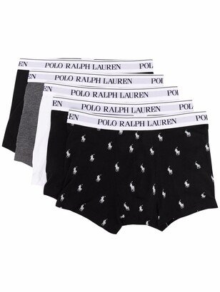 Logo-Waist Boxers (Set Of Five)