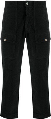 Cropped Denim Trousers-AA