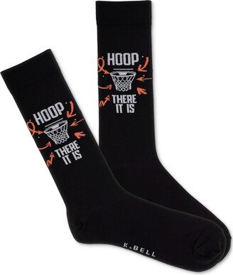 K. Bell Socks Men's Hoop There It Is Crew Socks