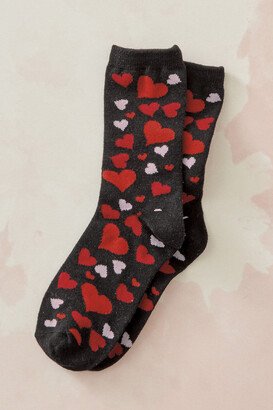 Women's Love Socks - Black Multi