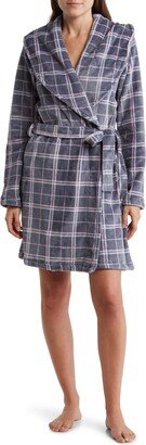 JACLYN Special Touch Plaid Robe