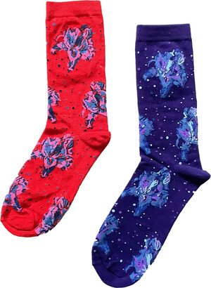 Arto. Hello Flower Socks - Chrismtas Vibes Two Pack