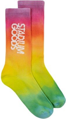 STADIUM GOODS® x Smalls Socks Pink Sunset Gradient socks