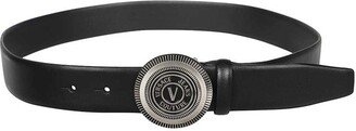 V-EMBLEM ROUND BUCKLE Belt