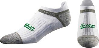 Men's and Women's Oregon Ducks Primary Logo Premium No Show Socks