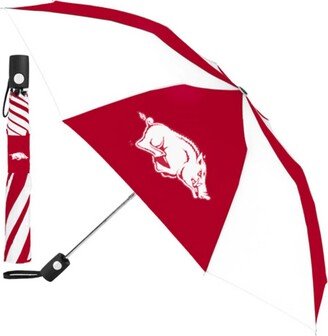 Wincraft Arkansas Razorbacks Cardinal, White 42 Folding Umbrella - Cardinal, White