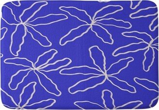 Jae Polgar Memory Foam Bath Mat Blue