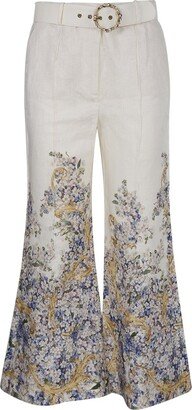 Tama Flared Belted Trousers