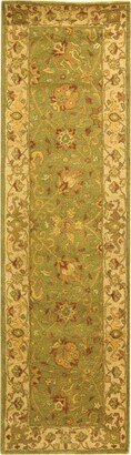 Antiquity At21 Sage 2'3 x 8' Runner Area Rug