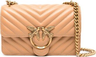 Love One quilted crossbody bag