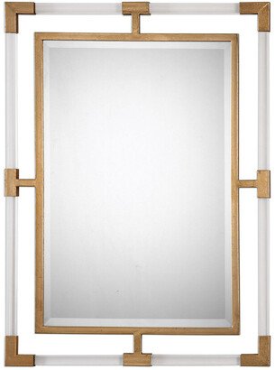 Balkan Modern Gold Wall Mirror