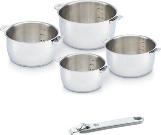Beka 4 Piece Select 13606994 Pan Set + 1 Handle