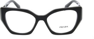 Prada Eyewear Irregular-Frame Glasses-AD