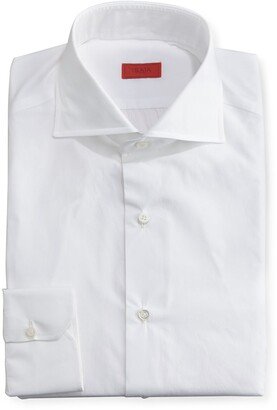 Slim Solid Dress Shirt, White