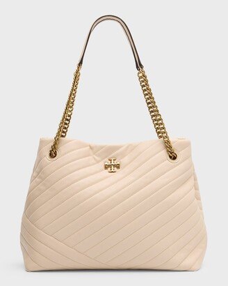 Kira Chevron-Quilted Leather Tote Bag