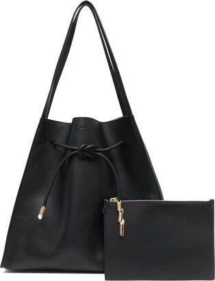 Medium Sequence Leather Tote Bag