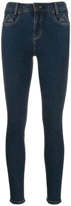 High-Rise Skinny Jeans-AQ