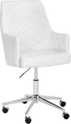 Sunpan Chase Office Chair Snow