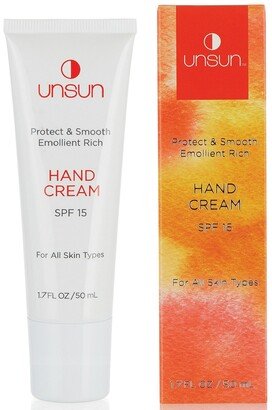 Unsun Cosmetics Unsun Rich Smooth Emollient Hand Cream, 1.7 oz