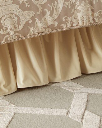 Annabelle King Velvet Ruffled Bed Skirt