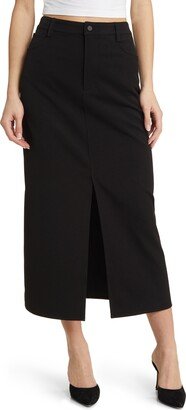 Mercer Front Slit Maxi Skirt