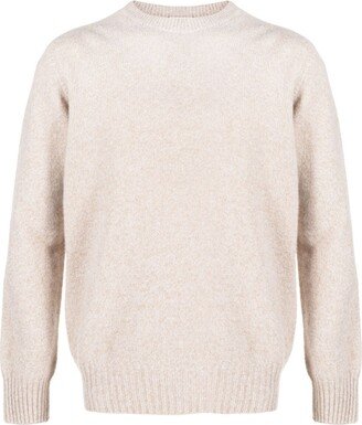 Crew-Neck Wool-Blend Jumper-AB