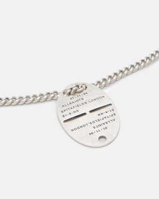 Adyn Sterling Silver Dog Tag Necklace