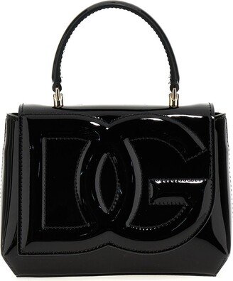 Logo Embossed Top Handle Bag-AJ