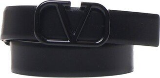 VLogo Plaque Buckle Belt-AC