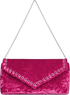 Velvet Whipstitch Clutch