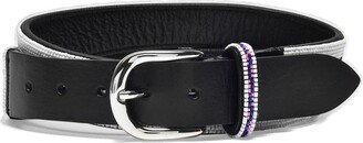 Kalibo Bead-Embellished Buckle Belt