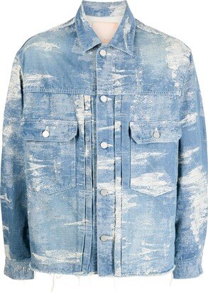 Taakk Distressed-Effect Jacket