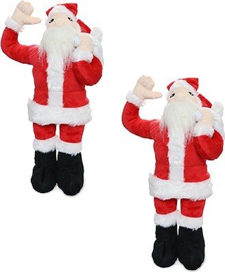 Mighty Arctic Santa, 2-Pack Dog Toys