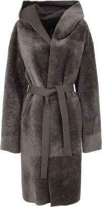 Shearling Coat.-AA