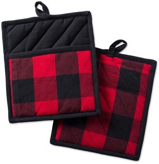 Buffalo Check Pot Holder, Set of 2