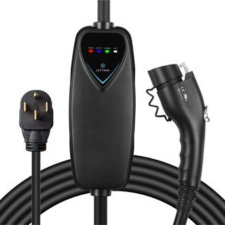 Lectron Level 2 Ev Charger - Etl Certified, 240V, 40 Amp, Nema 14-50 Plug, 16 ft Extension cord & J1772 Cable- Portable Electric Car Charger for J1772