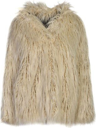 Furred Oversized Coat