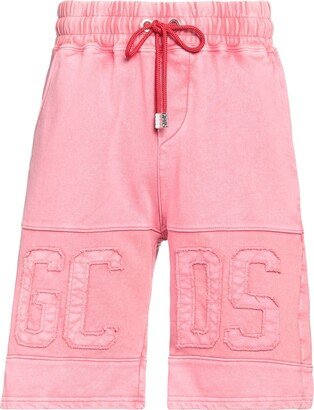 Overdyed Band Logo Regular Sweatshorts Shorts & Bermuda Shorts Pink