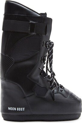 High Lace-Up Sneaker Boots