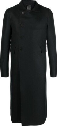SAPIO Single-Breasted Wool Coat