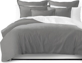 6ix Tailors St Anne Dove Gray Coverlet and Pillow Sham