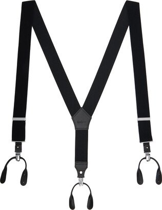 Black Woolly 2Way Suspenders