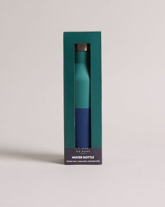 Rubber Coated Water Bottle in Dark Green